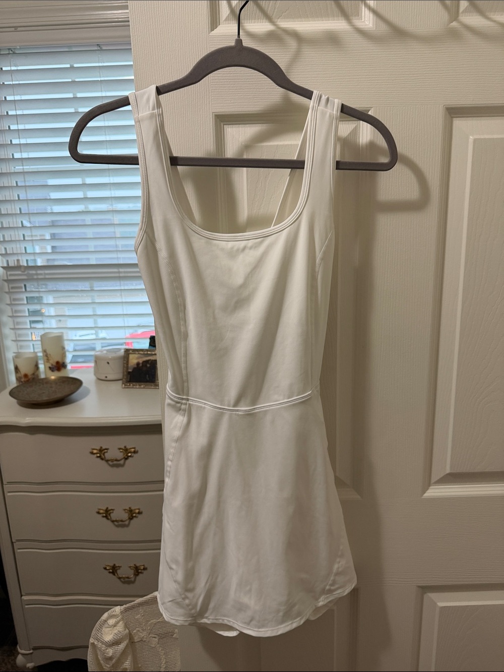 HALARA White Softlyzero™ Airy Athletic Dress